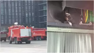 В терминале аэропорта Нур-Султана произошло задымление