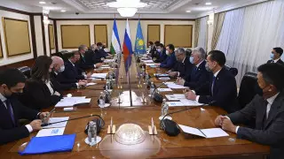 Мамин провел встречу с главой Башкортостана