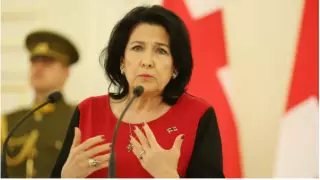 Президент Грузии отказалась помиловать Саакашвили, объявившего голодовку в тюрьме