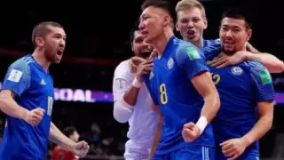 Сборная Казахстана по футзалу проиграла Бразилии в матче за третье место