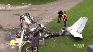 Самолет с баннером "Ты выйдешь за меня?" разбился в Канаде