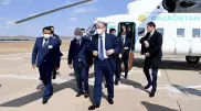 Президент Токаев прибыл в Жамбылскую область