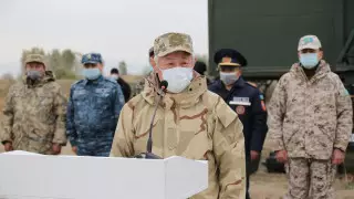 В Жамбылской области прошли учения "Шекара-Антитеррор-2021"