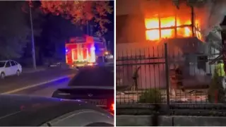 Пожар в здании полиции случился в Талдыкоргане