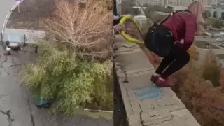 Смерть на роупджампинге в Караганде: полиция начала расследование