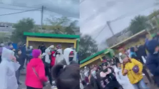 Видео столпотворения на остановке возмутило алматинцев