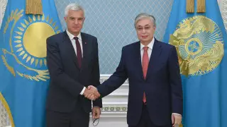 Токаев принял министра иностранных и европейских дел Словакии