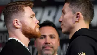 "Где он? Что он сделал после боя со мной?" Канело ответил на вопрос о трилогии с Головкиным