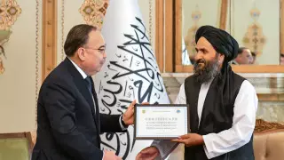 Спецпредставитель Токаева встретился с представителями администрации Афганистана