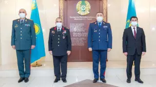 Делегация турецкой жандармерии прибыла в Нур-Султан
