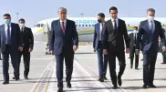 Токаев прибыл в Ашхабад с государственным визитом