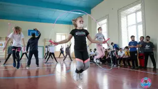 Спортивный проект "Джамп Роуп" возобновился в школах Алматы