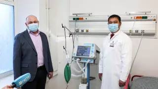 В Усть-Каменогорске появились четыре новых аппарата ИВЛ