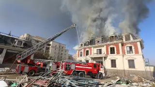 Двухэтажный дом горел в Алматы