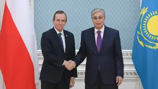 Президент Токаев принял маршала Сената Польши