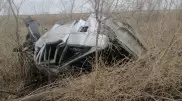 Водитель авто на росучете разбился на трассе в Костанайской области