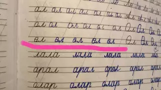 1-сынып оқушыларына "Өл", "Си" сөздерін жазу тапсырылған: сараптама жүріп жатыр