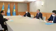 Токаев принял генсекретаря Совета сотрудничества тюркоязычных государств Багдада Амреева