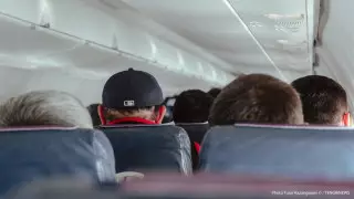 Летевший в Египет самолет вынужденно сел в Актау из-за пьяной пассажирки