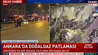 Жилой дом обрушился в Анкаре из-за взрыва