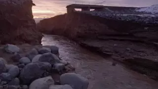 Плотину водохранилища прорвало в Алматинской области