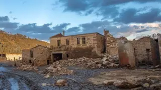 Затопленная 30 лет назад деревня всплыла из-под воды в Испании