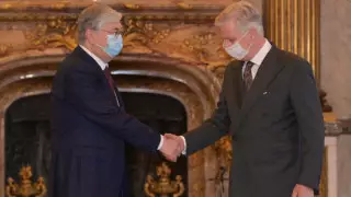 Токаев встретился с королем Бельгии Филиппом