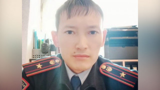 Полицейский Рахим Унбаев