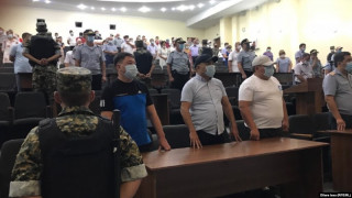 Оглашение приговора по делу о взрывах на складе боеприпасов в Арыси. Шымкент, Июль 2021 года