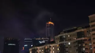 Туман накрыл Нур-Султан