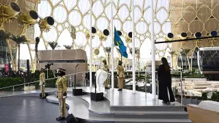 Флаг Казахстана подняли на EXPO 2020 Dubai