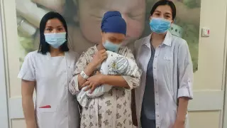 В столице родился первый ребенок по программе "Аңсаған сәби"