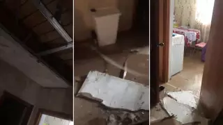 Потолок обрушился в квартире новостройки в Усть-Каменогорске