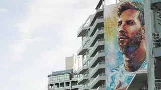 Мурал с изображением Месси появился в Аргентине