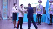В Нур-Султане наградили отличившихся сотрудников полиции
