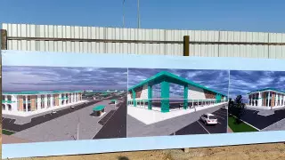 В Актау начали строительство коммунального рынка и автовокзала