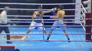 Как начался вечер бокса с боем Елеусинова за титул чемпиона мира