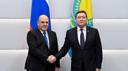 Аскар Мамин провел переговоры с председателем правительства России