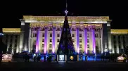 В Алматы зажгли Главную новогоднюю елку