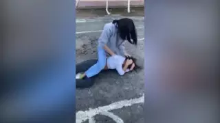 Ссора старшеклассниц переросла в жестокую драку в Кентау