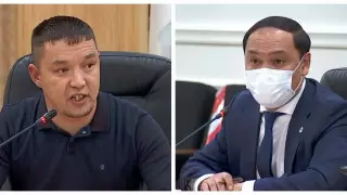 Люди потребовали отставки министра на встрече с ним в Нур-Султане