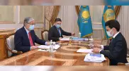 Президент Токаев заслушал отчет министра Мусина