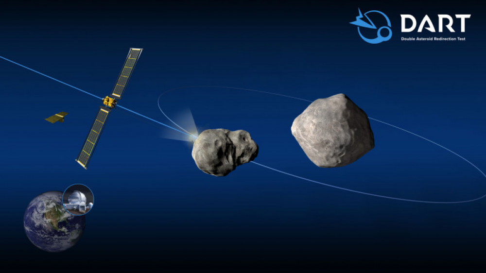 Космический аппарат для сбивания астероида сделал первые фото