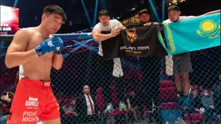 Скандалом закончился чемпионский бой Муратбека Касымбая