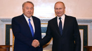 Путин - Назарбаеву: Мы все вам очень благодарны