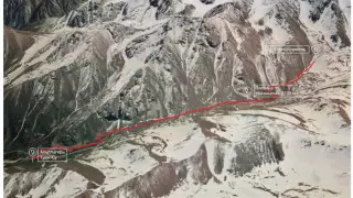 Альпинистский лагерь "Туюк-Су" - Мынжилки - Черный камень