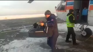 Вертолет прилетел в село за новорожденным в тяжелом состоянии в ВКО