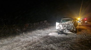 Toyota врезалась в снегоуборочную машину в Актобе: водитель погиб