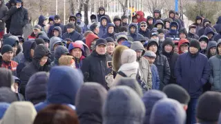 Блогер показал фото из Жанаозена