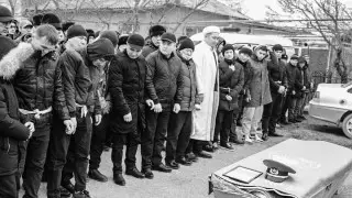 В Туркестанской области простились с 19-летним студентом Академии погранслужбы